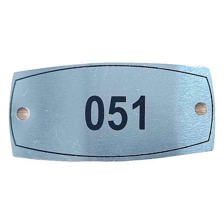 Number Plate, Numbers 51-100 MPN:804UN2