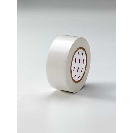 Floor Marking Tape, vinyl, No Legend, White, 2 in W., 5 mil Thickness MPN:8AVH2