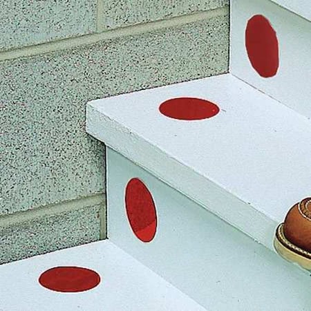 Floor Marking Tape, vinyl, No Legend, Red, 3 in W., 0.216 in Thickness, 50 PK MPN:8UKN4