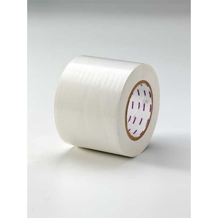 Floor Marking Tape, vinyl, Solid, White, 4 in W., 5 mil Thickness MPN:8VUJ6