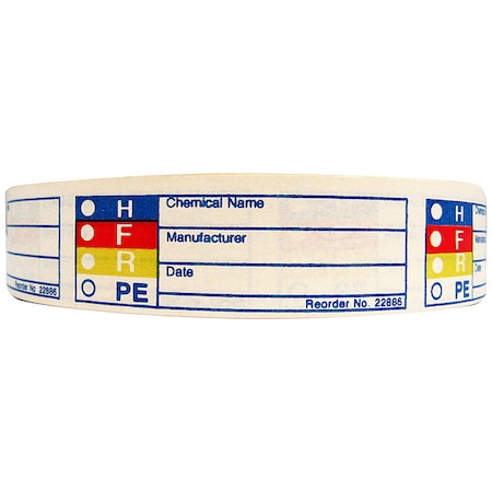 Label, HMIG, Paper, 3 in W, 1 in H MPN:8XZF8