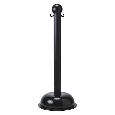 Sign Post, 16 In. W, Plastic, Black MPN:92116