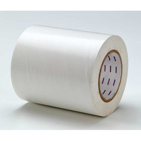 Floor Marking Tape, vinyl, Solid, White, 6 in W., 5 mil Thickness MPN:9ACD6