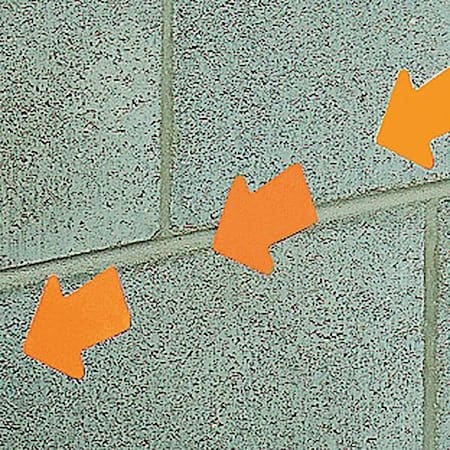 Floor Marking Tape, vinyl, No Legend, Orange, 3 in W., 0.216 in Thickness, 50 PK MPN:9ADH8
