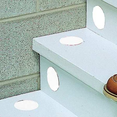 Floor Marking Tape, vinyl, No Legend, White, 3 in W., 0.216 in Thickness, 50 PK MPN:9MFL7