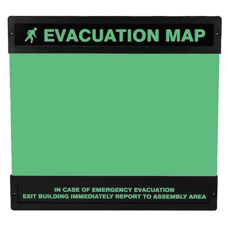 Evacuation Map Holder, 11 in. x 17 in. MPN:DTA239