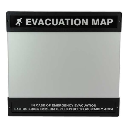 Evacuation Map Holder, 11 in. x 17 in. MPN:DTA241