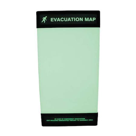 Evacuation Map Holder, 17 in. x 11 in. MPN:DTA242