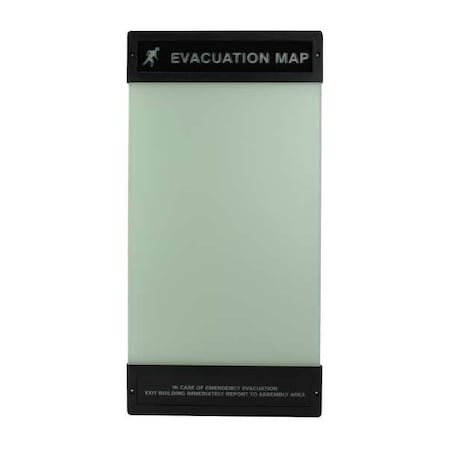 Evacuation Map Holder, 17 in. x 11 in. MPN:DTA243