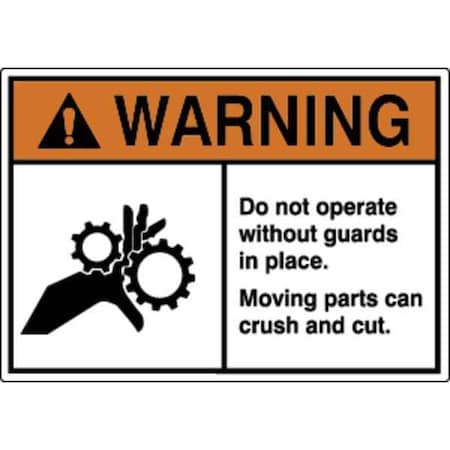 Label, Machine/Equipment, 3-1/2 in. H, PK5, HWL-535-722-5PK MPN:HWL-535-722-5PK