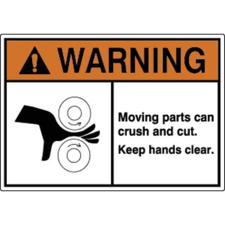 Label, Machine/Equipment, 3-1/2 in. H, PK5, HWL-535-725-5PK MPN:HWL-535-725-5PK