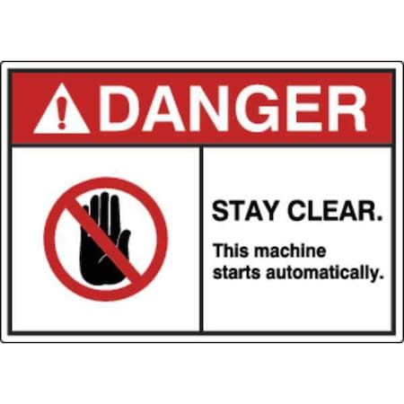 Label, Machine/Equipment, 3-1/2 in. H, PK5, HWL-535-740-5PK MPN:HWL-535-740-5PK