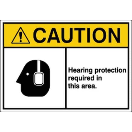 Label, Personal Protection, 3-1/2 in H, PK5, HWL-535-751-5PK MPN:HWL-535-751-5PK