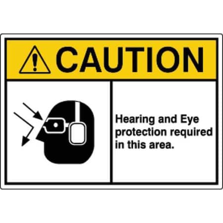 Label, Personal Protection, 3-1/2 in H, PK5, HWL-535-752-5PK MPN:HWL-535-752-5PK
