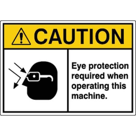 Label, Personal Protection, 3-1/2 in H, PK5, HWL-535-753-5PK MPN:HWL-535-753-5PK