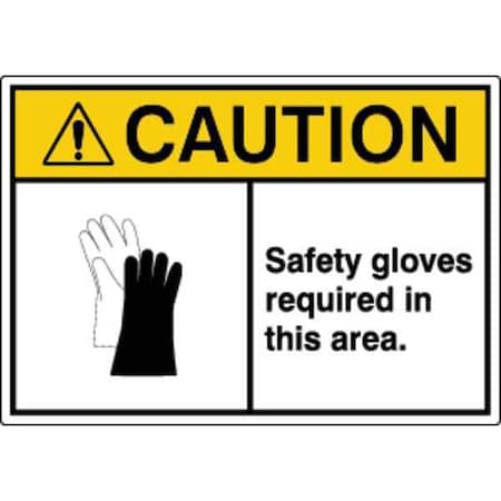 Label, Personal Protection, 3-1/2 in H, PK5, HWL-535-754-5PK MPN:HWL-535-754-5PK