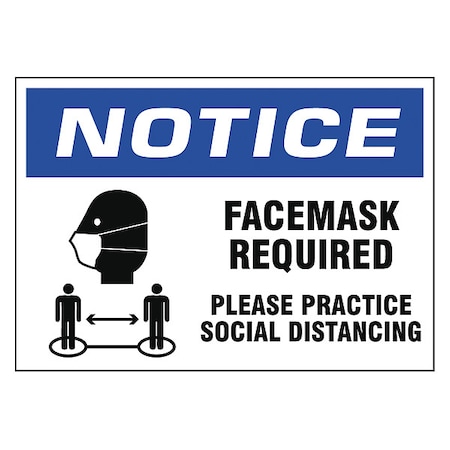 Facemask Required Sign, 10