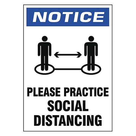 Practice Social Distancing Sign, 7