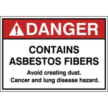 Label, Safety, 3-1/2 in. H, English, PK5, OSL-941-5PK MPN:OSL-941-5PK