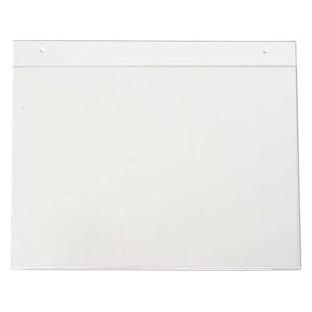 Sign Holder, Acrylic White, 10