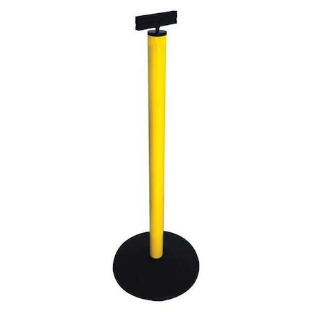 Sign Holder, Aluminum, Yellow, 40 in. MPN:SP601S3YA-SBB-MPC