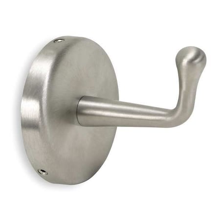 Bathroom Hook, 1 Hook, 3-1/4In D, Satin MPN:1ECN4