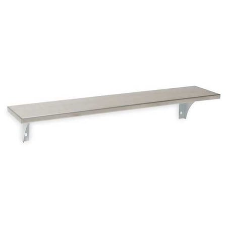 Utility Shelf, SS, 24 in Overall W, Satin MPN:1ECN6