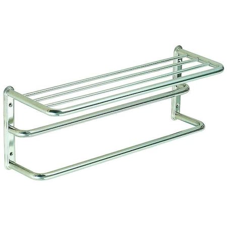 Towel Shelf, Bright, 9-1/4x24x9-7/16In MPN:4EEX4