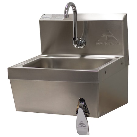 Hand Sink, Wall, 15-1/4 In. L, 17-1/4 In. W MPN:7-PS-62