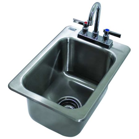 Drop-In Sink, 2 Hole, 10