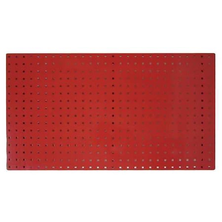 Square Hole Pegboard, 42-1/2x24, Red, PK2 MPN:5TPC1
