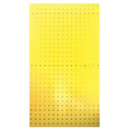 Square Hole Pegboard, 42-1/2x24, Yel, PK2 MPN:5TPC3