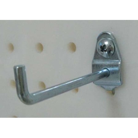 Single Rod Pegboard Hook, 2-3/4 In, PK10 MPN:5TPD1