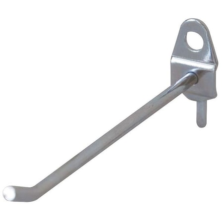 Single Rod Pegboard Hook, 4 1/2 in L, PK10 MPN:5TPD2