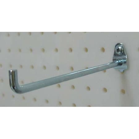 Single Rod Pegboard Hook, 6 in L, PK10 MPN:5TPD4