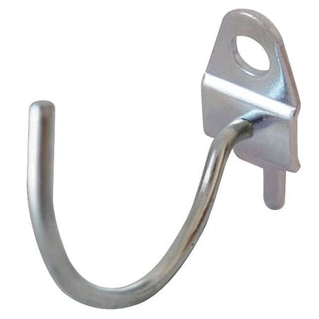 Curved Pegboard Hook, 2 1/4 in L, PK10 MPN:5TPE7