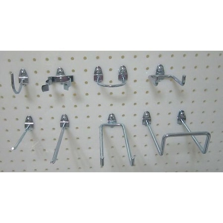 Pegboard Hook Assortment Kit, 12 Pieces MPN:5TPF7