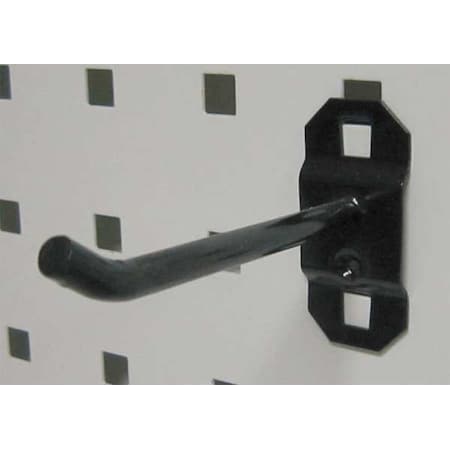 Single Rod Pegboard Hook, 3 1/2 in L, PK5 MPN:5TPK3