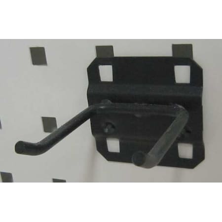 Double Rod Pegboard Hook, 2 1/2 in L, PK5 MPN:5TPK9