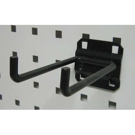 Double Rod Pegboard Hook, 4 1/2 in L, PK5 MPN:5TPL2