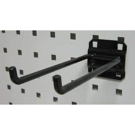Double Rod Pegboard Hook, 6 1/4 in L, PK5 MPN:5TPL3