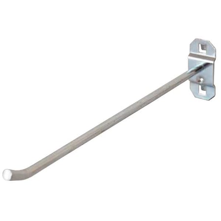 Single Rod Pegboard Hook, 1 3/4 in L, PK5 MPN:6YB85