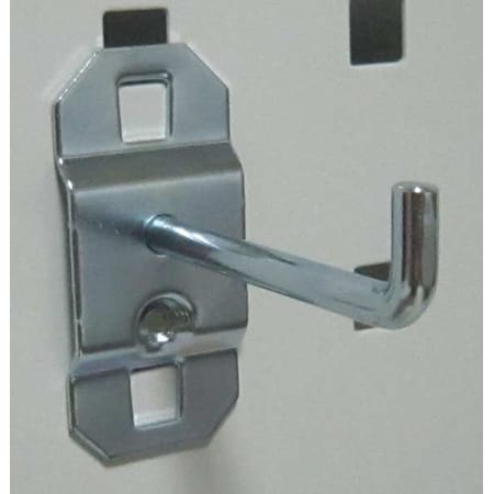 Single Rod Pegboard Hook, 2 1/2 in L, PK5 MPN:6YB87