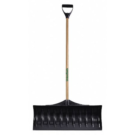 Snow Shovel W/ 30 in W Blade, 42 in L Poly/Wood Handle W/ D Grip Handle MPN:1628600GR