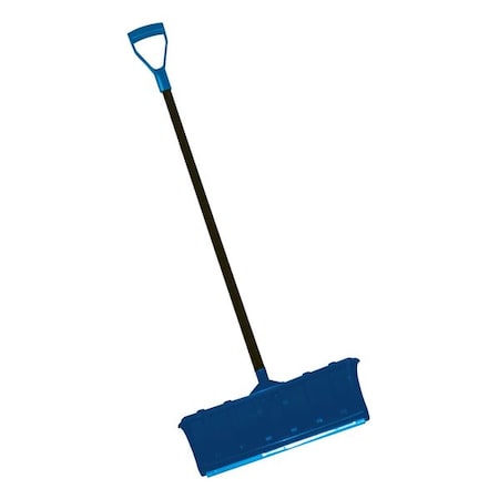 Snow Shovel, 22 1/4 in W x Aluminum, Plastic Blade, 45 in L Steel Handle MPN:21AD02