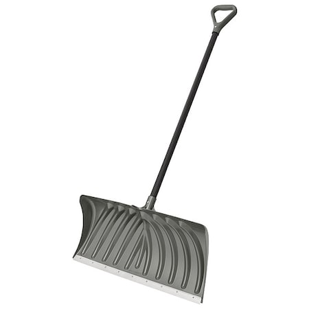 Snow Shovel, 27 in W x Steel Blade, 44 in L Steel Handle MPN:SP2750