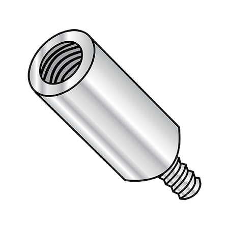 Round Standoffs, #6-32 Thrd Sz, 3/8 in Bd L, Aluminum 1000 PK MPN:140606RMA