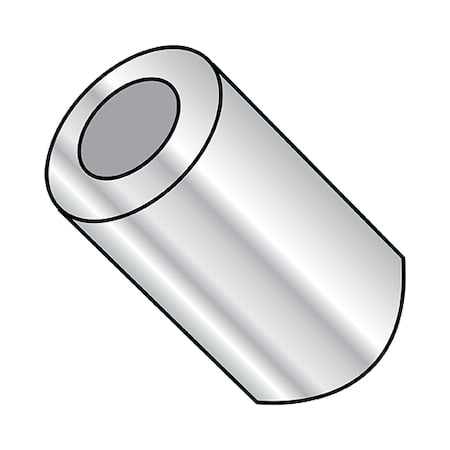 Round Spacers, 10X11/16 #5/16 RO, PK1000, #10 Screw Size, Aluminum, 11/16 in Overall Lg, 1000 PK MPN:311110RSA