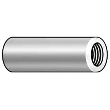 Round Standoffs, #6-32 Thrd Sz, 3/4 in Bd L, Brass Nickel Plated, 1/4 in OD, 10 PK MPN:CRJ041266GR