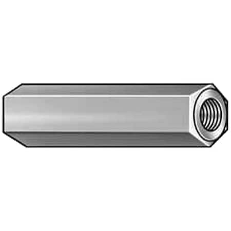 Hex Standoff, #10-32 Thrd Sz, 3 in L, 1/2 in Thrd L Aluminum Plain, 1/2